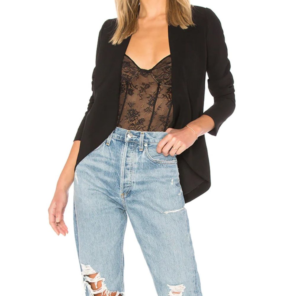 Lovers and Friends XS Black Blazer from Revolve